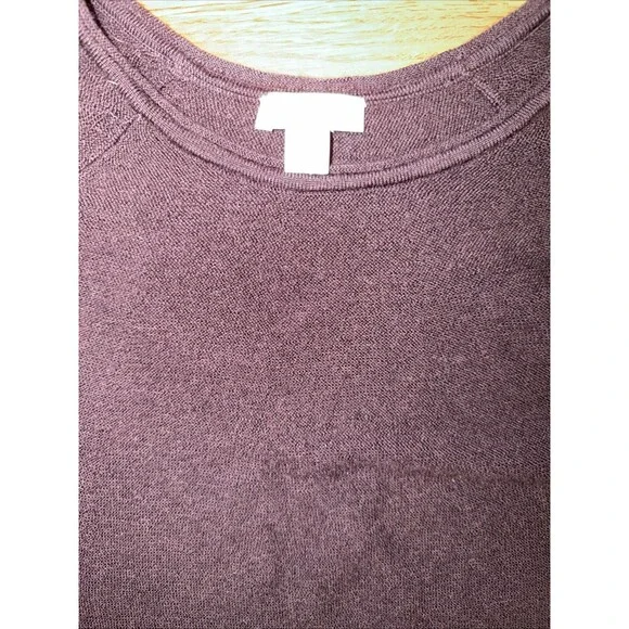 J Jill Womens Large Petite Merino Wool Washable Sweater Long Sleeve Crew Neck - Picture 4 of 8